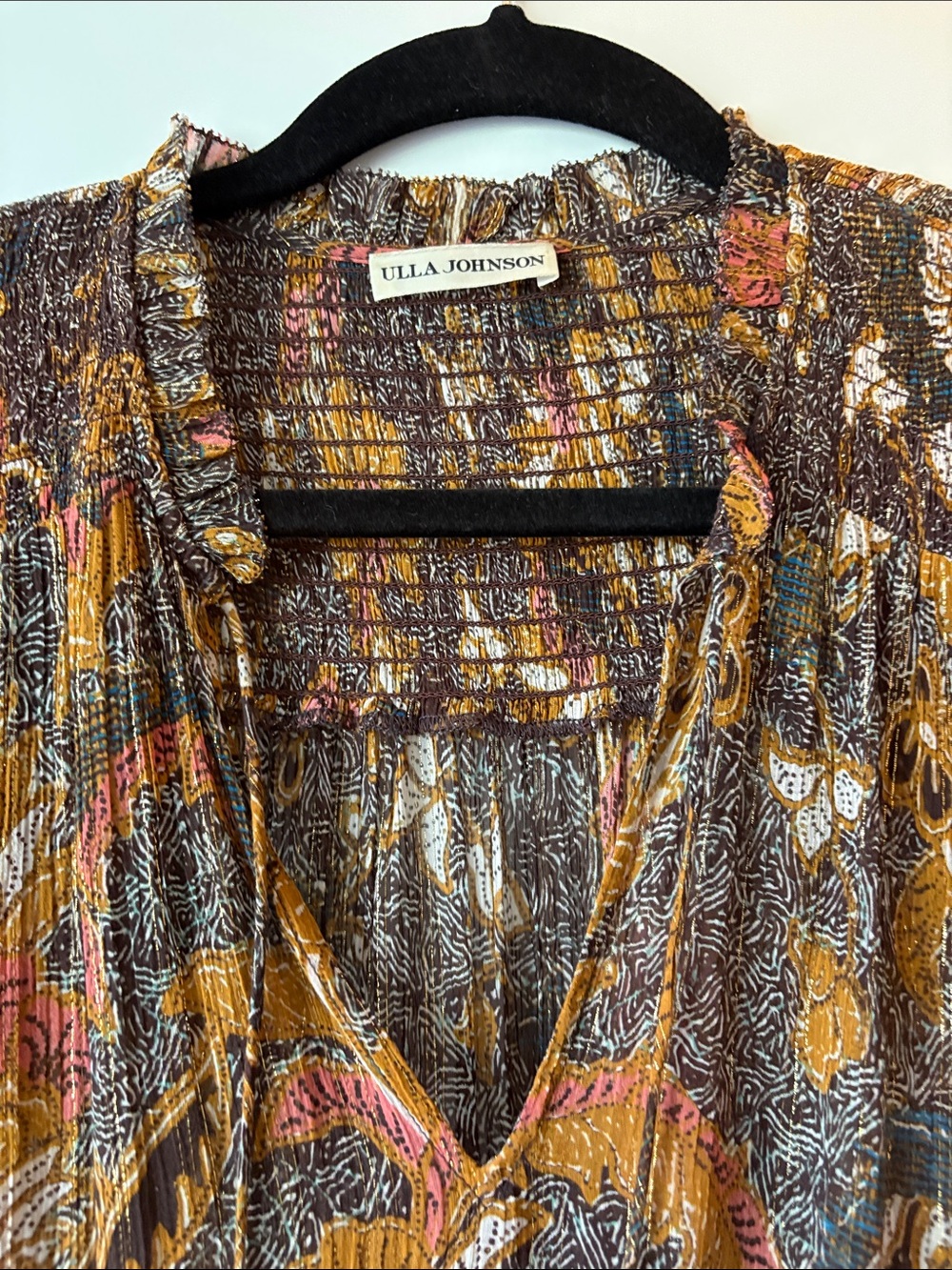 Ulla Johnson Paola Lurex Midi / Maxi Dress size 0 - Picture 3 of 10